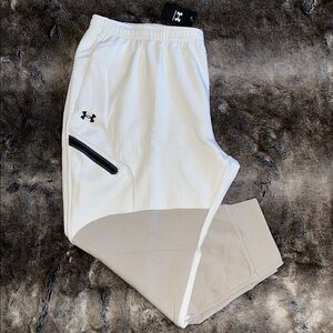 Under Armour Unstoppable Fleece Joggers tan cream 1379808 Mens 4XL $100